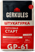 Штукатурка гипсовая Старт Геркулес GP-61, 30кг