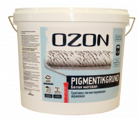 Грунтовка пигментированная акриловая OZON PigmentikGrund, 6кг (ВД-АК 052) белая