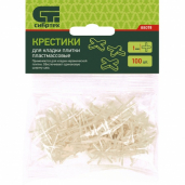 Крестики, 1,0 мм, для кладки плитки, 100 шт.// Сибртех (ОМ)