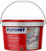 Затирка для швов плитки PLITONIT COLORIT Premium ведро (бежевая) - 2 кг