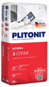 Затирка для швов плитки PLITONIT 3 (бежевая) - 20 кг