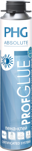 Клей-пена профессиональная PHG Absolute PROF Glue, 1000 мл (ПГК)